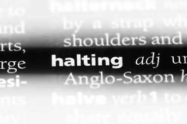 bir sözlüğü'ndeki sözcüğü durdurma. kavram durdurma.