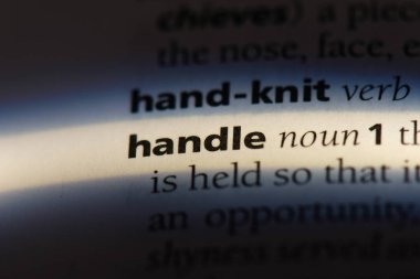 bir sözlüğü'ndeki sözcüğü başa. kolu kavramı.