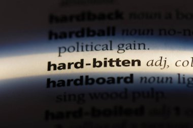 bir sözlüğü'ndeki sert ısırıldı sözcüğü. sert ısırıldı kavramı.