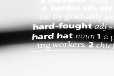 baret Word'de bir sözlük. kask kavramı.