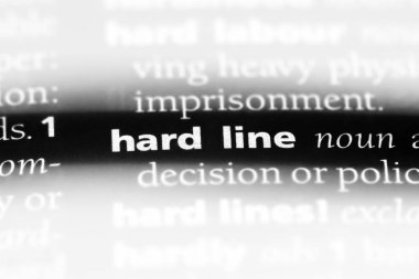 Ana hattı Word'de bir sözlük. sabit hat kavramı.