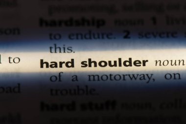 Sabit omuz Word'de bir sözlük. Sabit omuz kavramı.