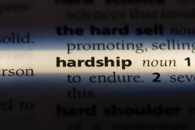 sıkıntı Word'de bir sözlük. sıkıntı kavramı.