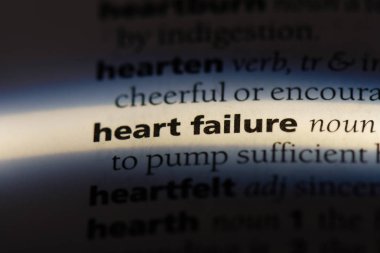 kalp yetmezliği Word'de bir sözlük. kalp yetmezliği kavramı.