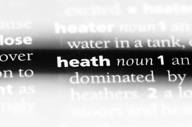 Heath Word'de bir sözlük. Heath kavramı.