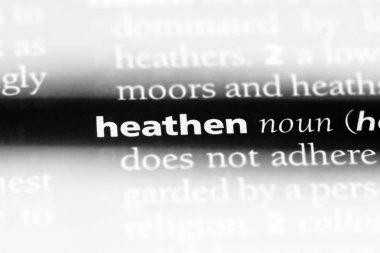 dinsiz Word'de bir sözlük. dinsiz kavramı.