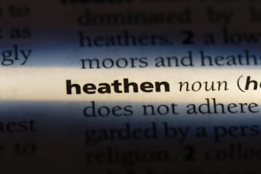 dinsiz Word'de bir sözlük. dinsiz kavramı.