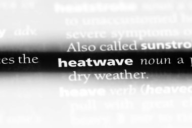 sıcak hava dalgası Word'de bir sözlük. sıcak hava dalgası kavramı.