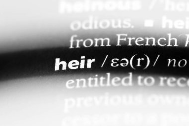 varis Word'de bir sözlük. varis kavramı.