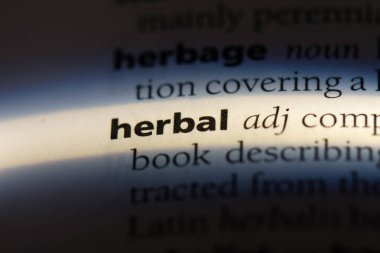 Bitkisel tek kelimeyle bir sözlük. Bitkisel kavramı.