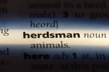 çoban Word'de bir sözlük. çoban kavramı.