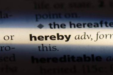 Bu vesileyle bir sözlükte kelime. Bu vesileyle kavramı.