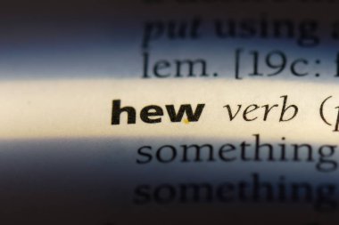 bir sözlüğü'ndeki sözcüğü yontmak. kavram yontmak.