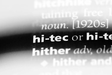 Merhaba tec bir sözlükte kelime. Merhaba tec kavramı.