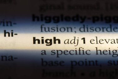 üst sözcük sözlüğe. yüksek kavram.