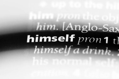 kendini bir sözlükte kelime. kendini kavramı.