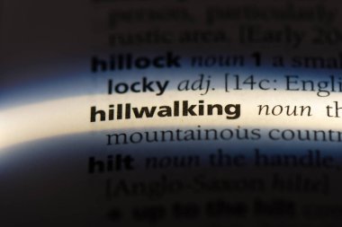 Dağcılık Word'de bir sözlük. Dağcılık kavramı.