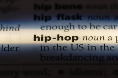 hip hop Word'de bir sözlük. hip hop kavramı.