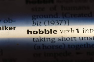 bir sözlüğü'ndeki sözcüğü topallayarak. künde kavramı.