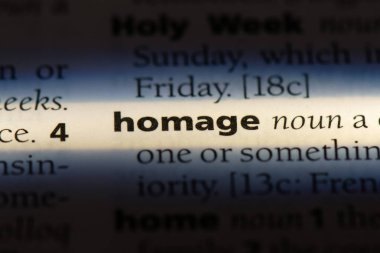 saygı Word'de bir sözlük. saygı kavramı.