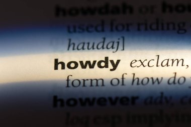 Merhaba bir sözlükte kelime. Merhaba kavramı.