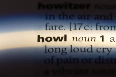 bir sözlüğü'ndeki sözcüğü uluyor. kavram feryat.