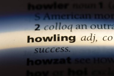 bir sözlüğü'ndeki uluyan sözcüğü. Uluyan kavramı.