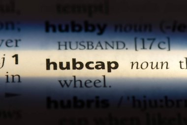 Jant kapağı Word'de bir sözlük. Jant kapağı kavramı.