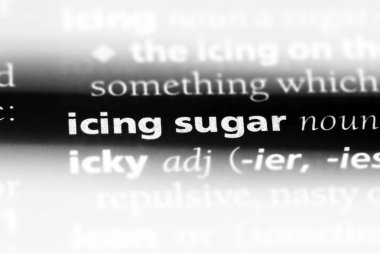 krema şeker bir sözlük tek kelimeyle. krema şeker kavramı.