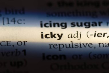 Tek kelimeyle iğrenç bir sözlük. iğrenç kavramı.