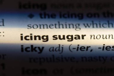 krema şeker bir sözlük tek kelimeyle. krema şeker kavramı.