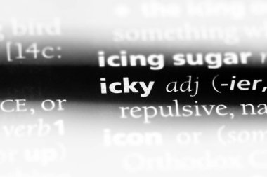 Tek kelimeyle iğrenç bir sözlük. iğrenç kavramı.