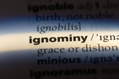 Rezillik Word'de bir sözlük. Rezillik kavramı.