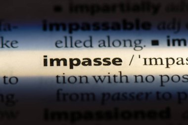 çıkmaz Word'de bir sözlük. çıkmaz kavramı.