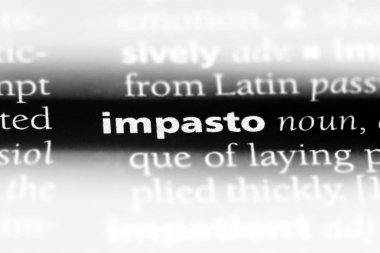 koyu renk boya Word'de bir sözlük. koyu renk boya kavramı.