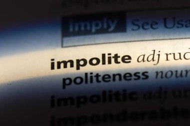 bir sözlük kaba Word'de. kaba kavramı.