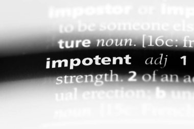 iktidarsız tek kelimeyle bir sözlük. iktidarsız kavramı.