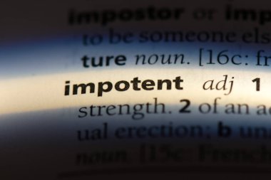 iktidarsız tek kelimeyle bir sözlük. iktidarsız kavramı.