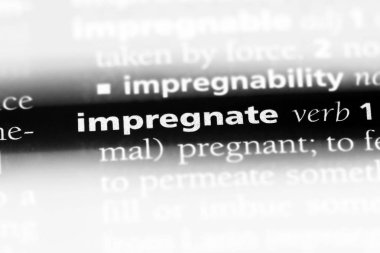 bir sözlüğü'ndeki sözcüğü hamile. emprenye kavramı.