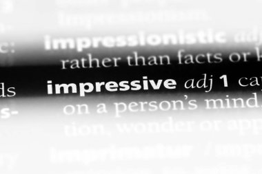 etkileyici kelime sözlüğe. etkileyici kavramı.