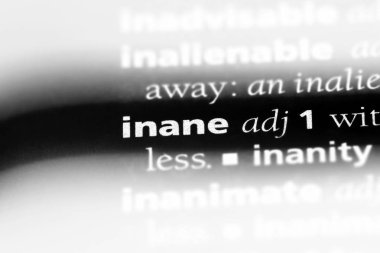 anlamsız sözcük sözlüğe. anlamsız kavramı.