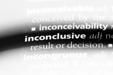 bir sözlüğü'ndeki sonuçsuz sözcüğü. sonuçsuz kavramı.