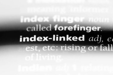 Dizin bir sözlük Word'de bağlantılı. Dizin bağlantılı kavramı.