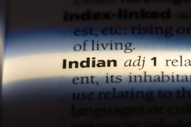 Hint tek kelimeyle bir sözlük. Hint kavramı.