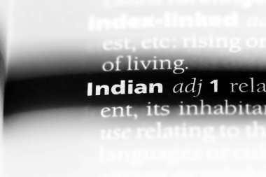 Hint tek kelimeyle bir sözlük. Hint kavramı.