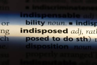 bir sözlüğü'ndeki rahatsız sözcüğü. rahatsız kavramı.