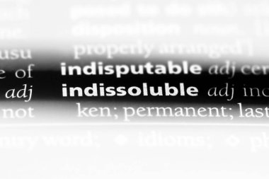 bir sözlüğü'ndeki erimez sözcüğü. Erimez kavramı.