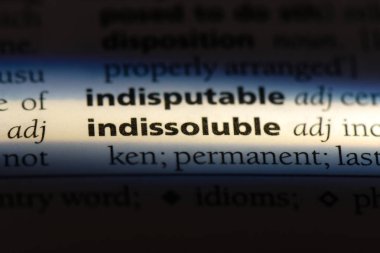 bir sözlüğü'ndeki erimez sözcüğü. Erimez kavramı.