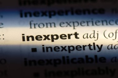 acemi tek kelimeyle bir sözlük. acemi kavramı.