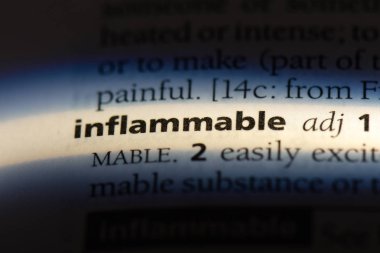 bir sözlüğü'ndeki yanıcı sözcüğü. yanıcı kavramı.